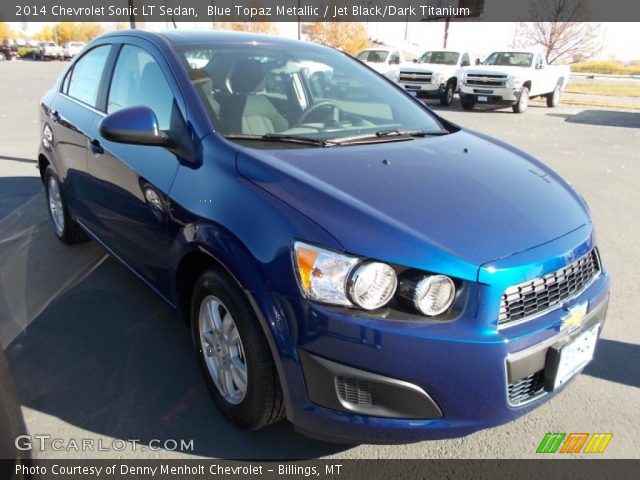 2014 Chevrolet Sonic LT Sedan in Blue Topaz Metallic
