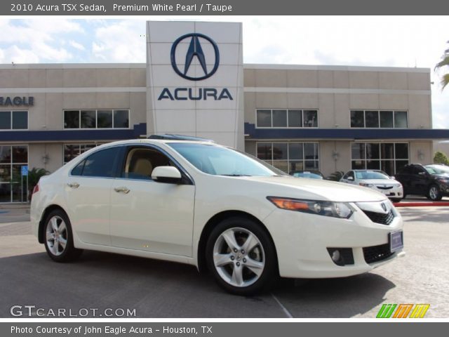 2010 Acura TSX Sedan in Premium White Pearl