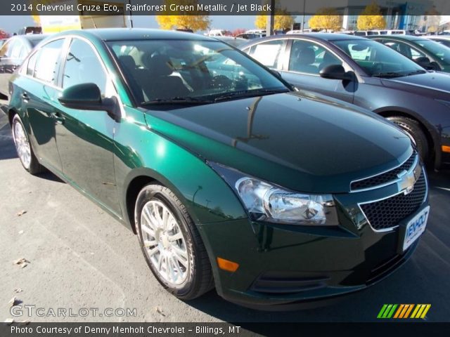 2014 Chevrolet Cruze Eco in Rainforest Green Metallic