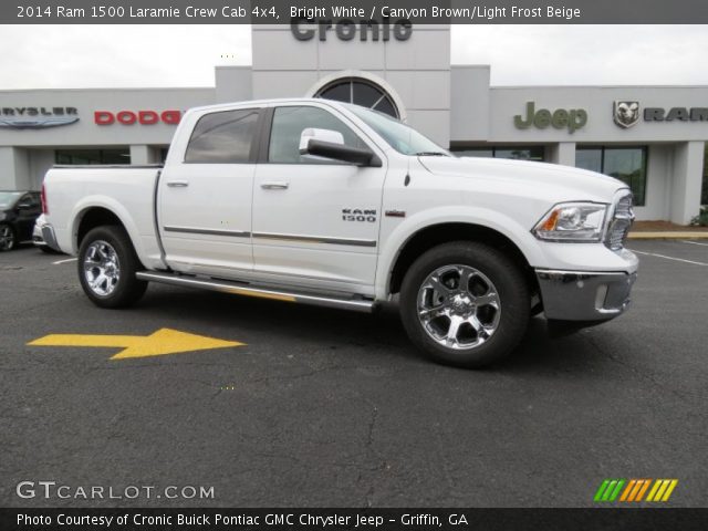 2014 Ram 1500 Laramie Crew Cab 4x4 in Bright White