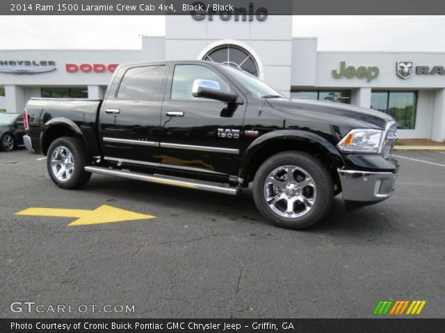 2014 Ram 1500 Laramie Crew Cab 4x4 in Black