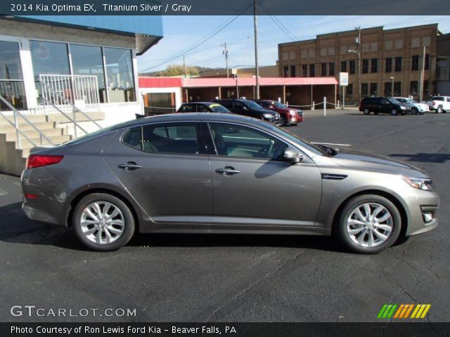 2014 Kia Optima EX in Titanium Silver