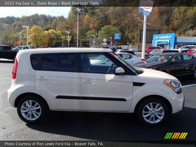 2013 Kia Soul + in Dune Beige
