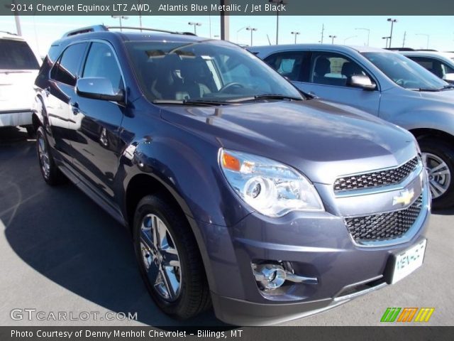 2014 Chevrolet Equinox LTZ AWD in Atlantis Blue Metallic