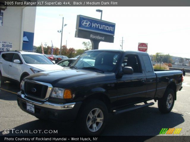 2005 Ford Ranger XLT SuperCab 4x4 in Black