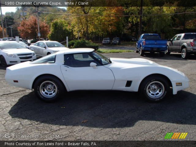 1980 Chevrolet Corvette Coupe in White