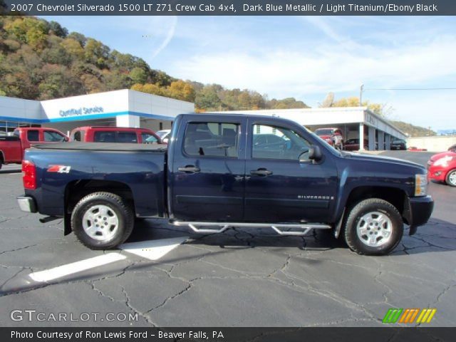 2007 Chevrolet Silverado 1500 LT Z71 Crew Cab 4x4 in Dark Blue Metallic