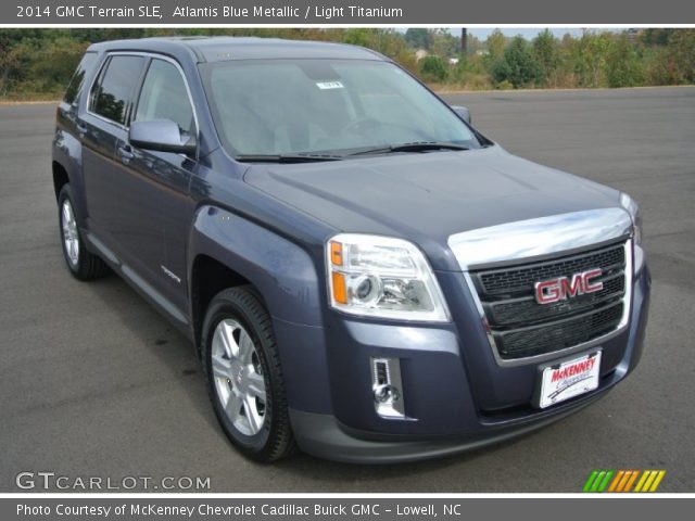 2014 GMC Terrain SLE in Atlantis Blue Metallic