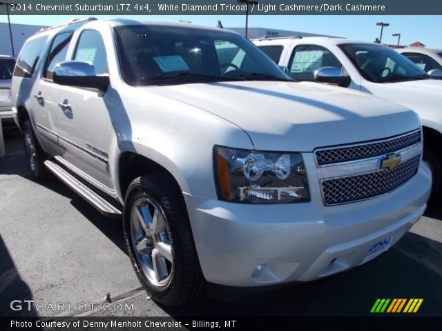 2014 Chevrolet Suburban LTZ 4x4 in White Diamond Tricoat