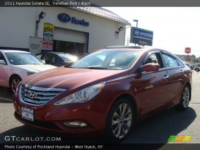 2011 Hyundai Sonata SE in Venetian Red