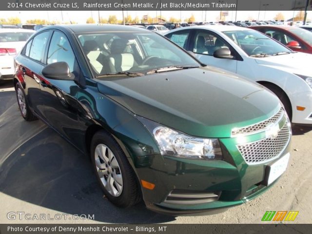 2014 Chevrolet Cruze LS in Rainforest Green Metallic
