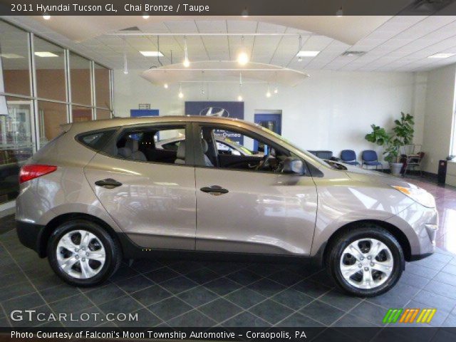 2011 Hyundai Tucson GL in Chai Bronze