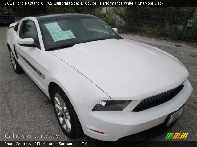 2011 Ford Mustang GT/CS California Special Coupe in Performance White
