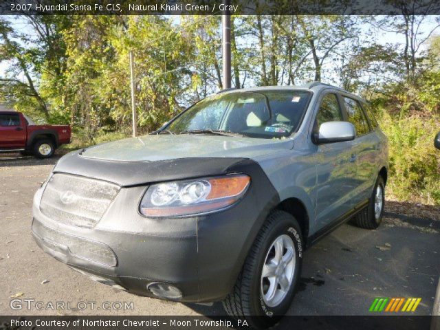2007 Hyundai Santa Fe GLS in Natural Khaki Green