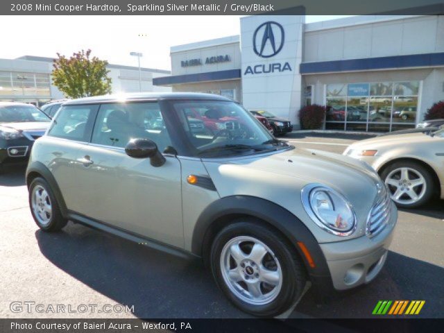 2008 Mini Cooper Hardtop in Sparkling Silver Metallic