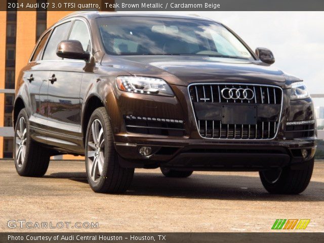 2014 Audi Q7 3.0 TFSI quattro in Teak Brown Metallic