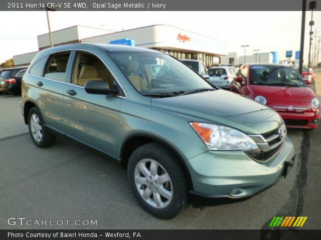 2011 Honda CR-V SE 4WD in Opal Sage Metallic