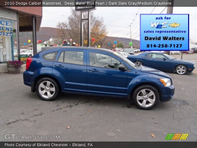 2010 Dodge Caliber Mainstreet in Deep Water Blue Pearl