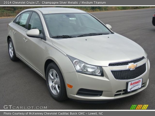 2014 Chevrolet Cruze LT in Champagne Silver Metallic