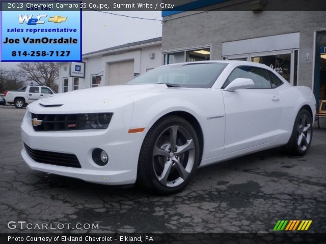 2013 Chevrolet Camaro SS Coupe in Summit White