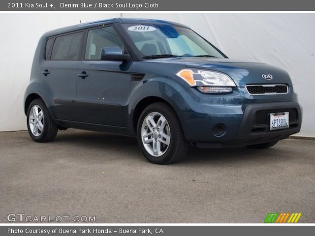 2011 Kia Soul + in Denim Blue