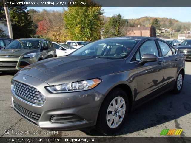 2014 Ford Fusion S in Sterling Gray
