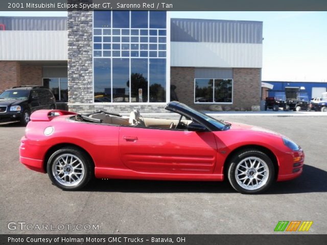 2001 Mitsubishi Eclipse Spyder GT in Saronno Red