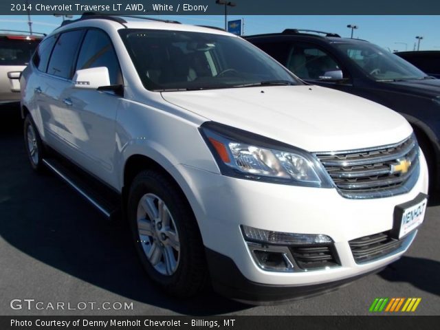 2014 Chevrolet Traverse LT AWD in White
