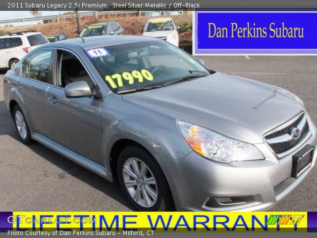 2011 Subaru Legacy 2.5i Premium in Steel Silver Metallic
