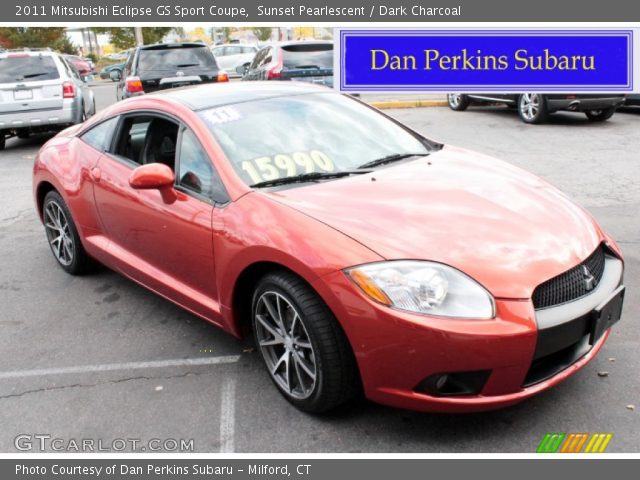 2011 Mitsubishi Eclipse GS Sport Coupe in Sunset Pearlescent