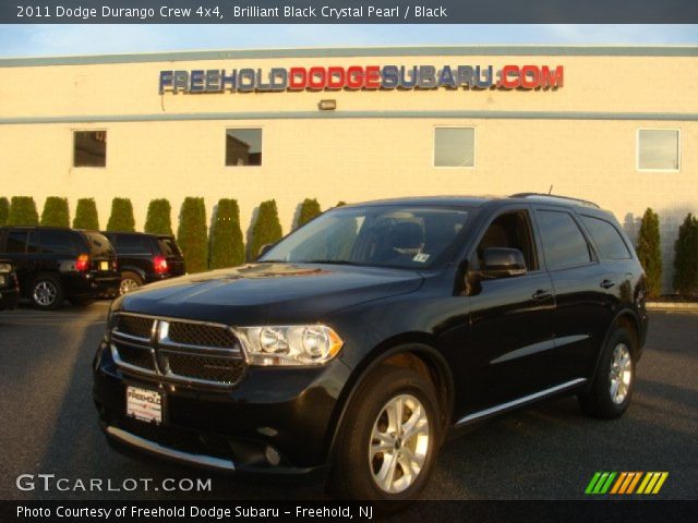 2011 Dodge Durango Crew 4x4 in Brilliant Black Crystal Pearl