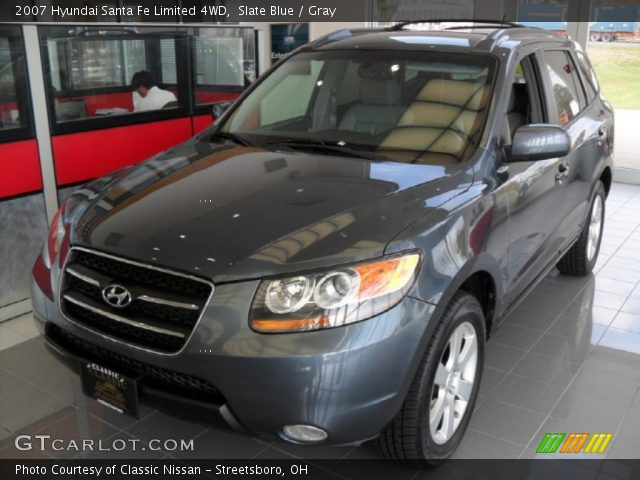 2007 Hyundai Santa Fe Limited 4WD in Slate Blue