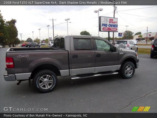 2008 Ford F150 XLT SuperCrew 4x4 in Dark Shadow Grey Metallic