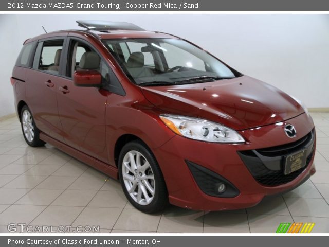 2012 Mazda MAZDA5 Grand Touring in Copper Red Mica