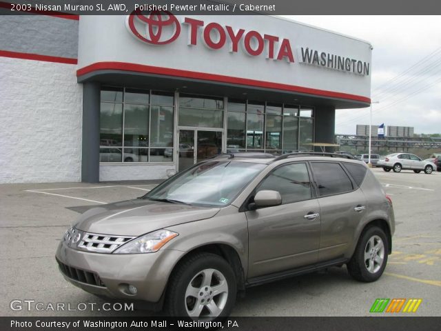 2003 Nissan Murano SL AWD in Polished Pewter Metallic