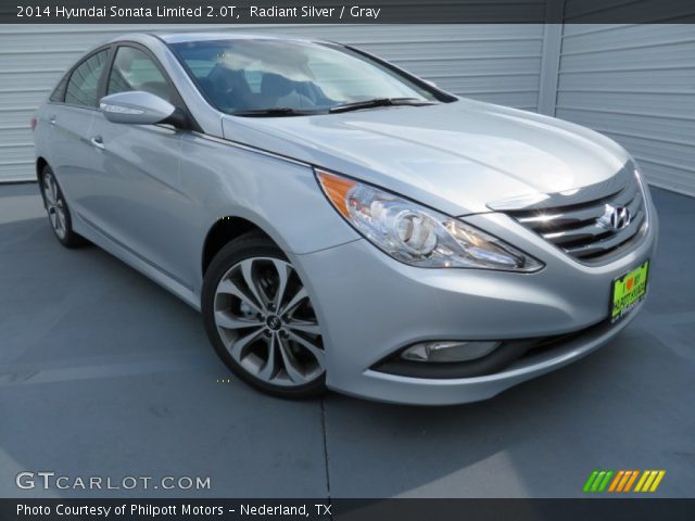 2014 Hyundai Sonata Limited 2.0T in Radiant Silver