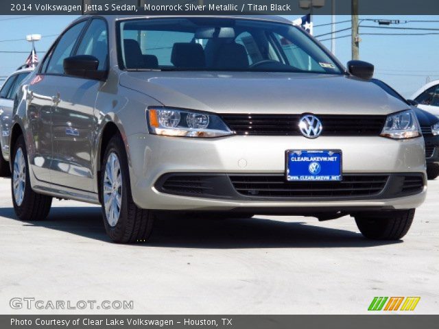 2014 Volkswagen Jetta S Sedan in Moonrock Silver Metallic