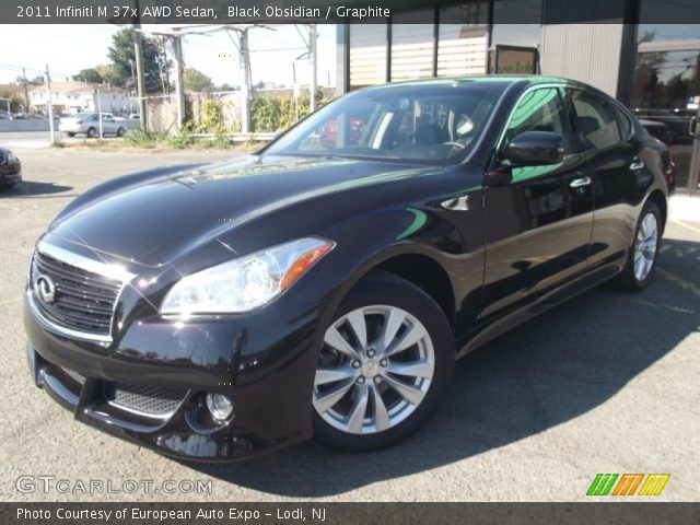 2011 Infiniti M 37x AWD Sedan in Black Obsidian