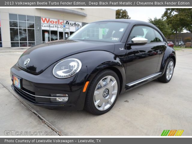 2013 Volkswagen Beetle Turbo Fender Edition in Deep Black Pearl Metallic
