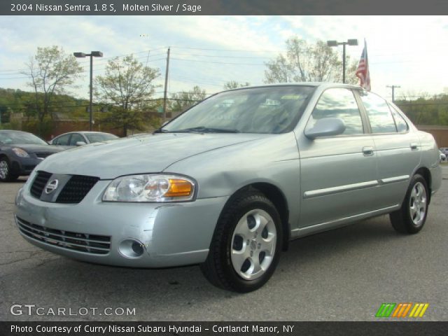 2004 Nissan Sentra 1.8 S in Molten Silver
