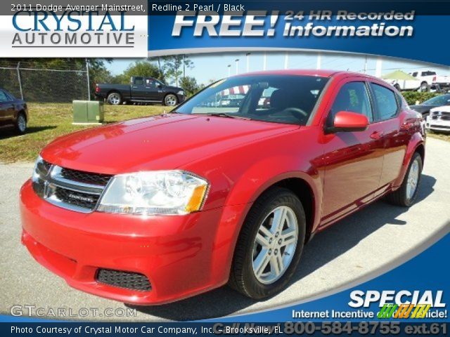 2011 Dodge Avenger Mainstreet in Redline 2 Pearl