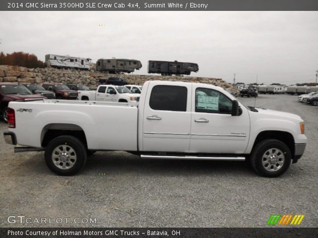 2014 GMC Sierra 3500HD SLE Crew Cab 4x4 in Summit White