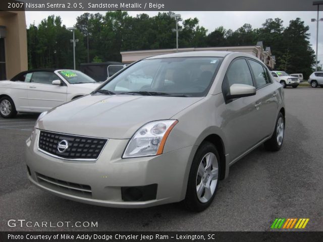 2007 Nissan Sentra 2.0 S in Sandstone Metallic
