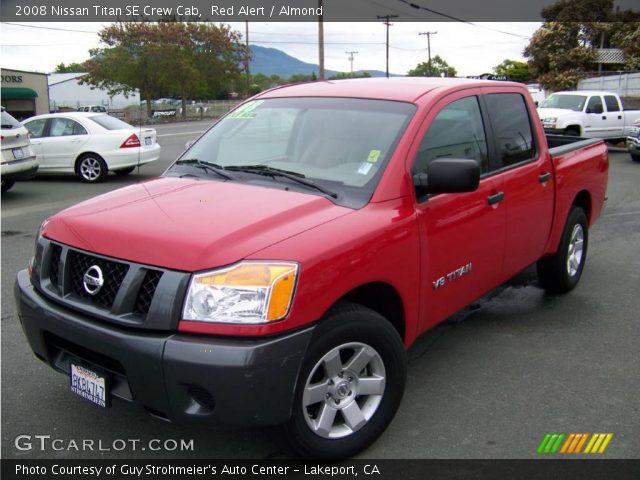 2008 Nissan Titan SE Crew Cab in Red Alert