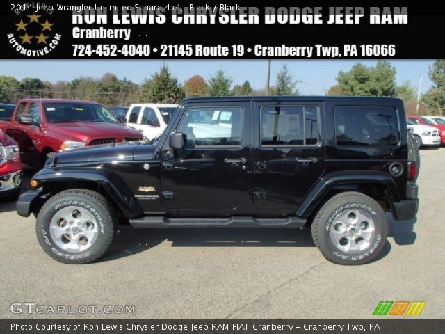 2014 Jeep Wrangler Unlimited Sahara 4x4 in Black