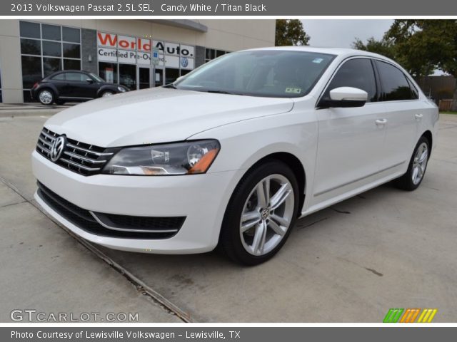 2013 Volkswagen Passat 2.5L SEL in Candy White