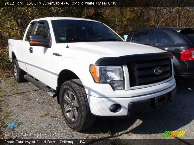 2012 Ford F150 STX SuperCab 4x4 in Oxford White