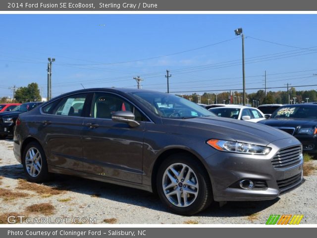 2014 Ford Fusion SE EcoBoost in Sterling Gray