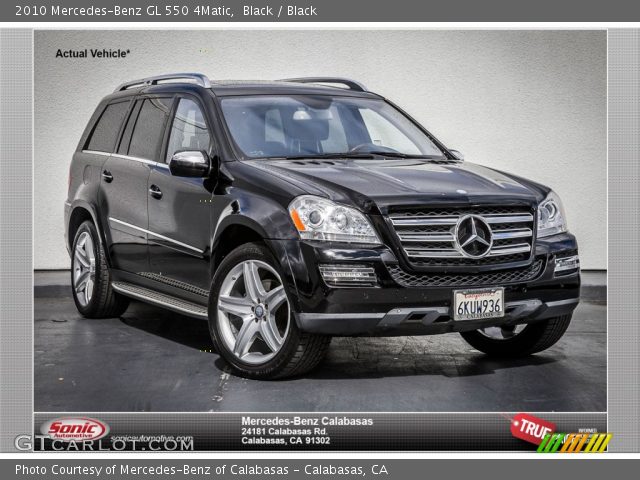 2010 Mercedes-Benz GL 550 4Matic in Black