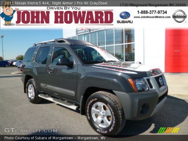 2011 Nissan Xterra S 4x4 in Night Armor